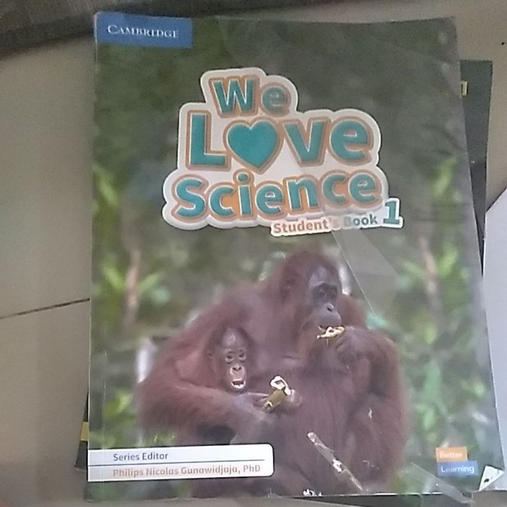 Buku Cambridge We Love Science Student's Book 1 kelas 1 SD