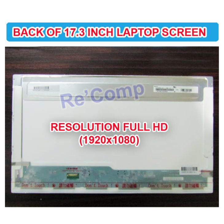 LED 17.3" Inch 30 Pin Full HD