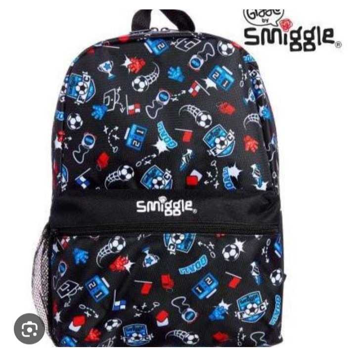 TAS SMIGGLE BACKPACK BOLA HITAM