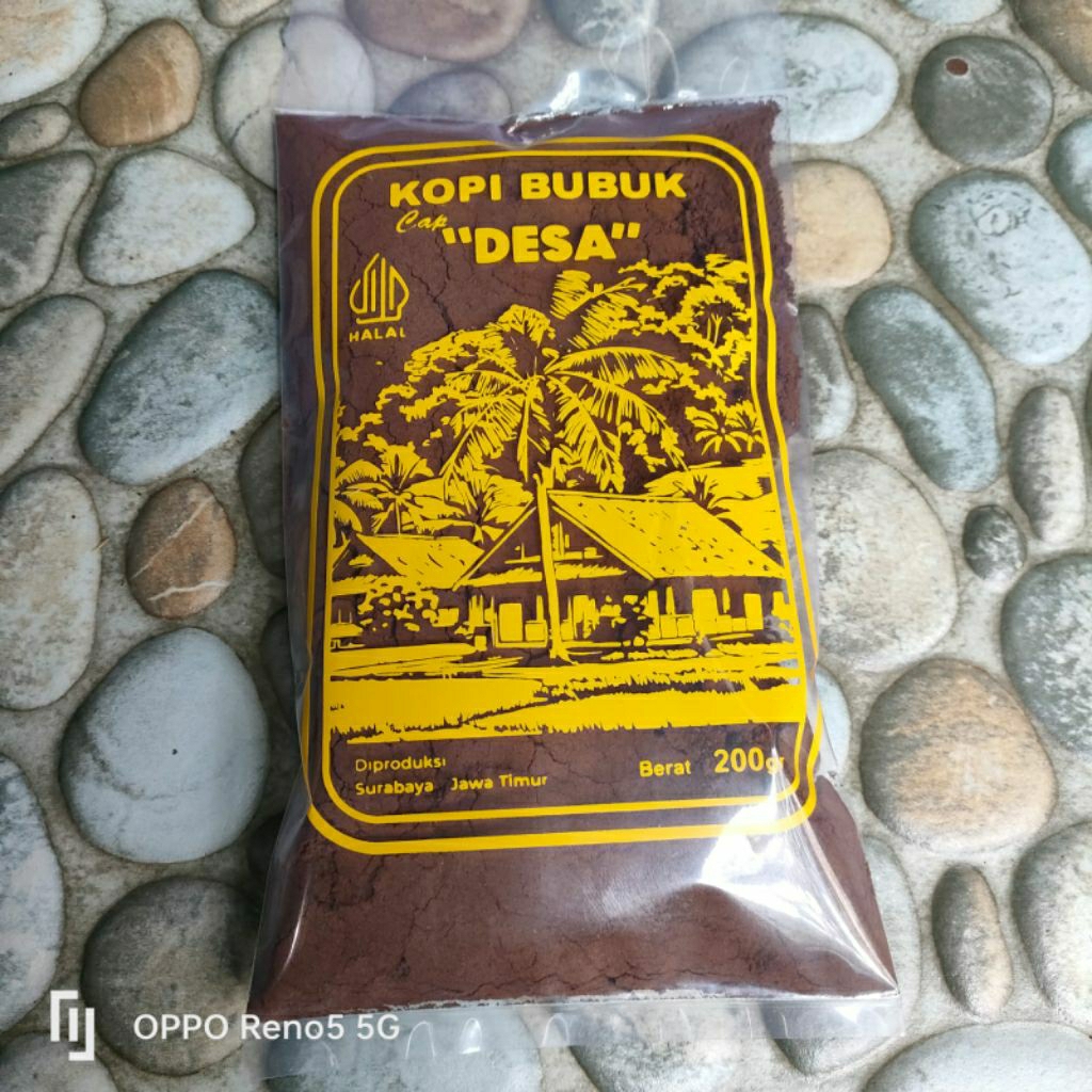 

Termurah Kopi Bubuk Istimewa Cap DESA 200 gram (Viral)