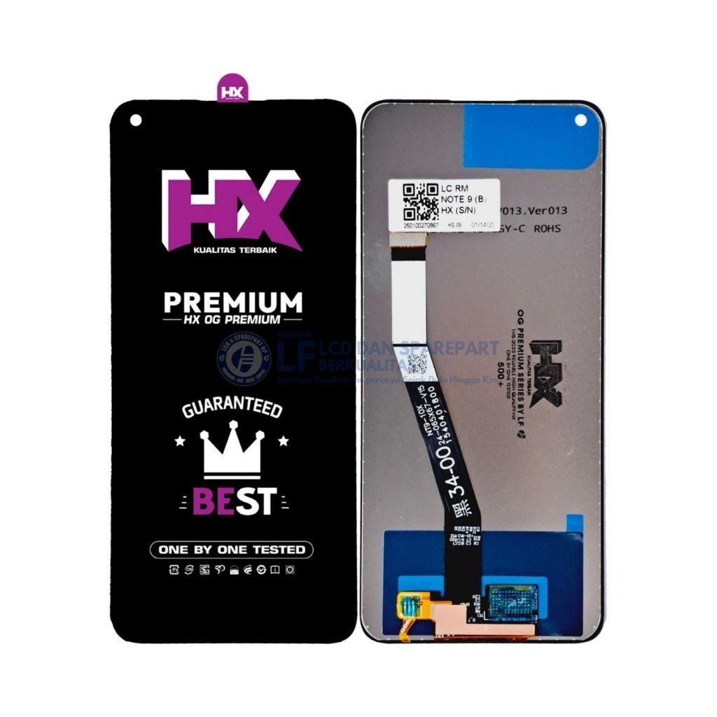 LCD REDMI NOTE 9 ORIGINAL HX