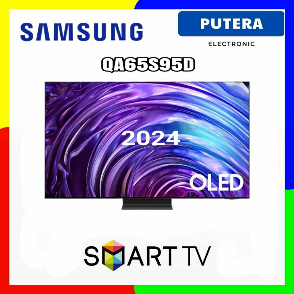 SAMSUNG 65S95D SMART TV 65 inch OLED 4K HDR Pro QA65S95D SMART AI 2024 S95D