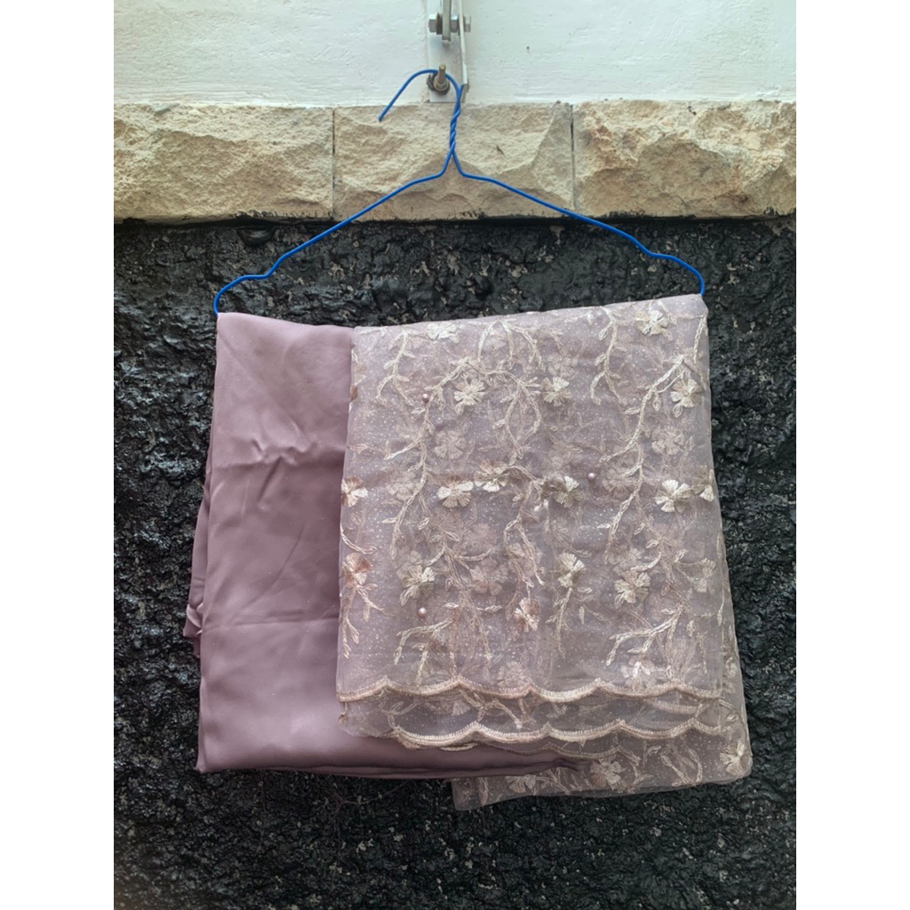 PAKET KAIN BRIDESMAID || KAIN SATIN BROKAT