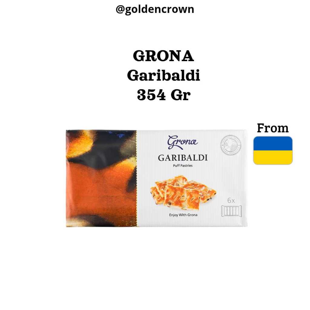 

Grona Garibaldi Puff Pastries | Pai isi kismis 354g