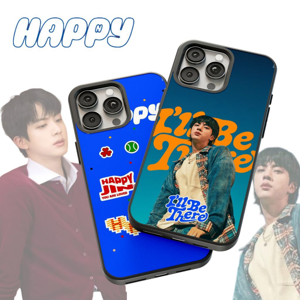 [BTS JIN HAPPY] Premium Case Collection Semua Tipe HP Kualitas Premium