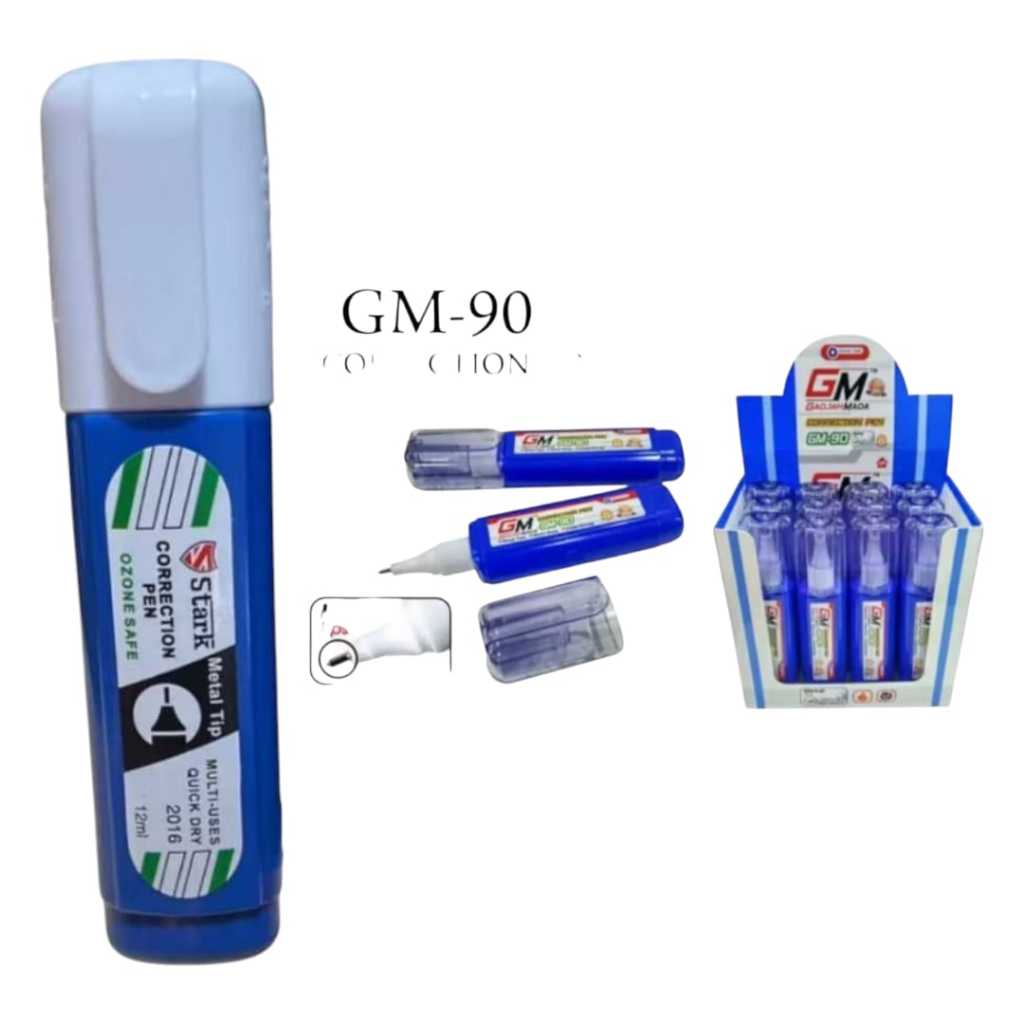 

Tip Ex Cair Model Pen Correction Pen GM-90 Murah