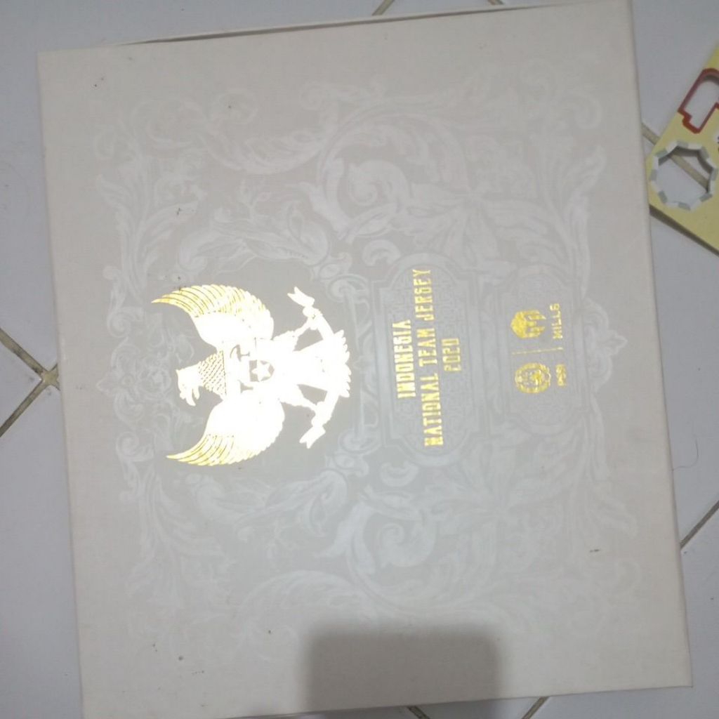 kardus jersey timnas 2020