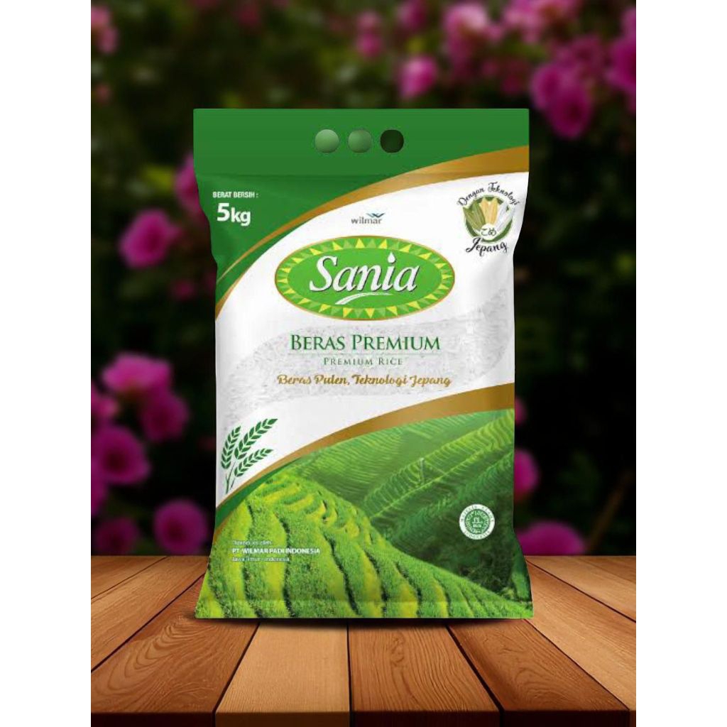 

beras SANIA 5KG