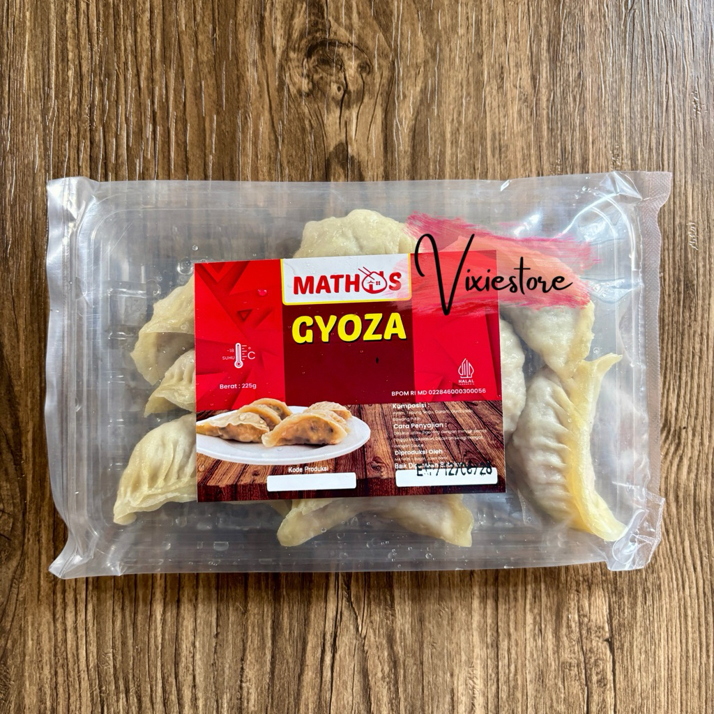 

Mathos Gyoza Ayam Isi 10 225gr