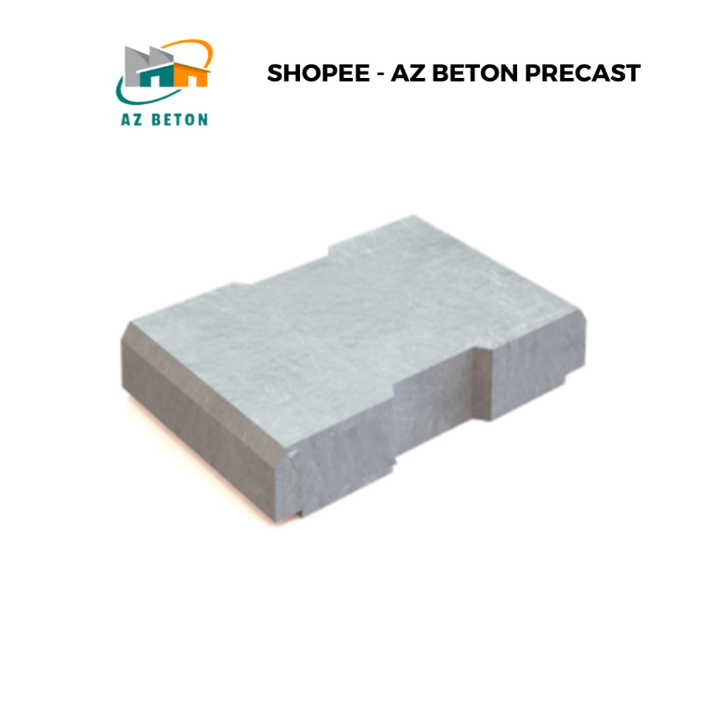 Cover Tutup U-ditch 40 Ukuran 50x60x10 cm Mutu K-350