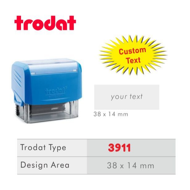 

Stempel Trodat Printy 3911 / Custom Text