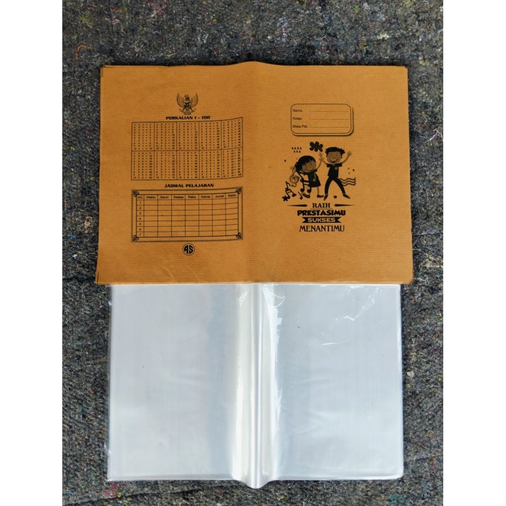 

SAMPUL BUKU DAN PLASTIK 20PCS DAN 200PCS SAMPUL BUKU SEKOLAH PAKET KERTAS SAMPUL DAN PLASTIK