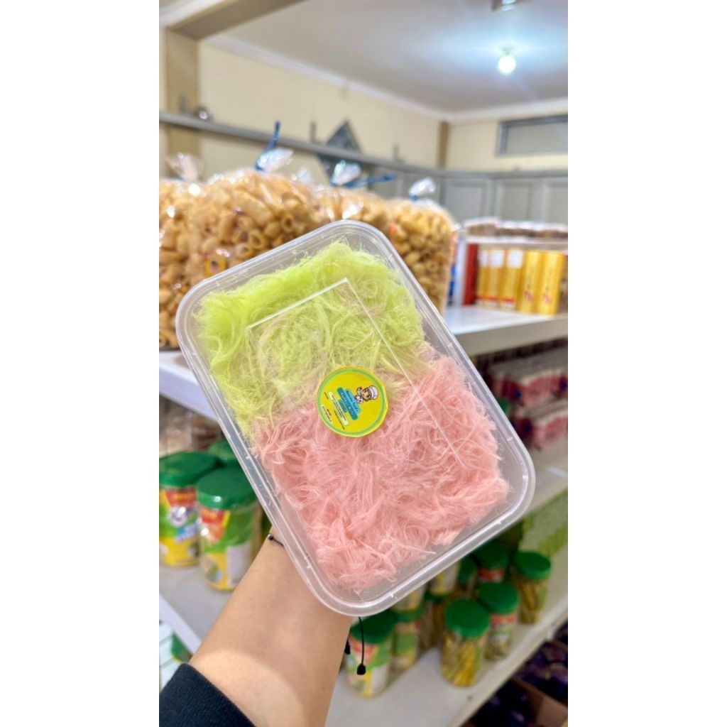 

Rambut Nenek pelangi warna warni
