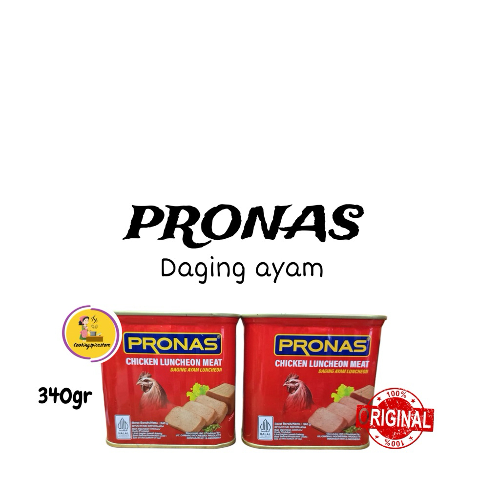 

Pronas Luncheon Ayam (Daging Ayam Blok Serbaguna) 340gr
