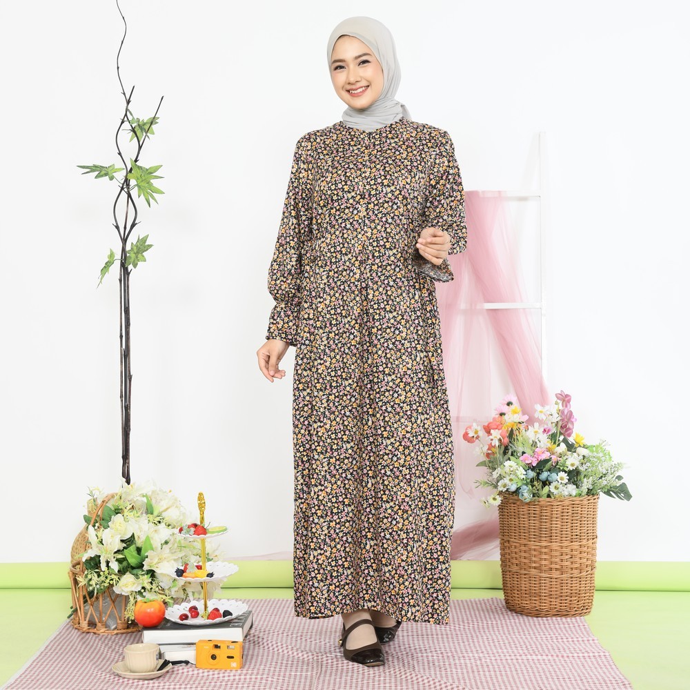 Mybamus Tata Plit Dress – Gamis Wanita
