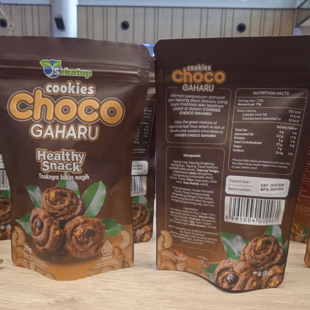 

Cookies Choco gaharu