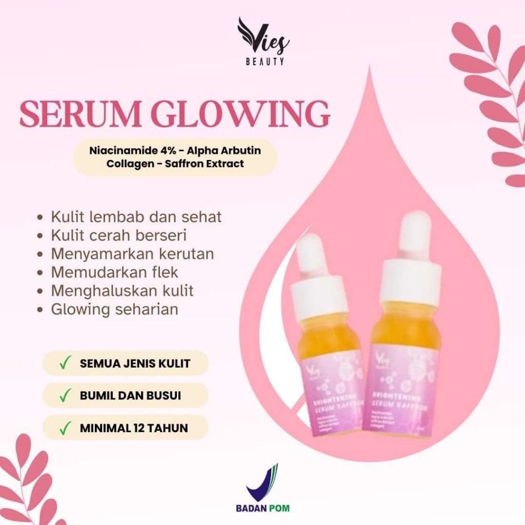 SERUM SAFRON VIES BPOM TERMURAH