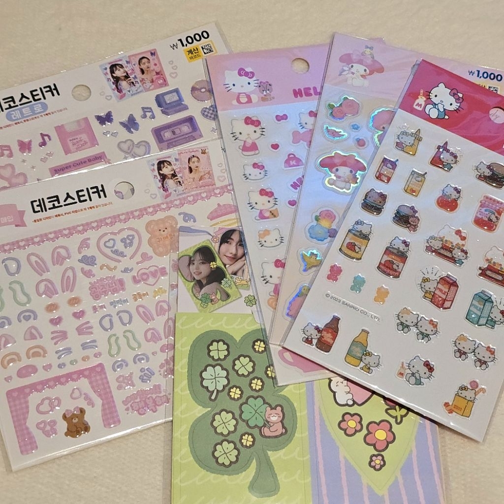 

Daiso Korea Deco Sticker Frame Sticker Sanrio