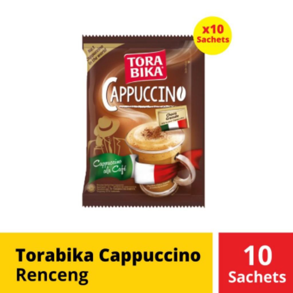 

gsv Kopi TORABIKA CAPPUCCINO Renceng isi 10 Sachet 25g Berhadiah