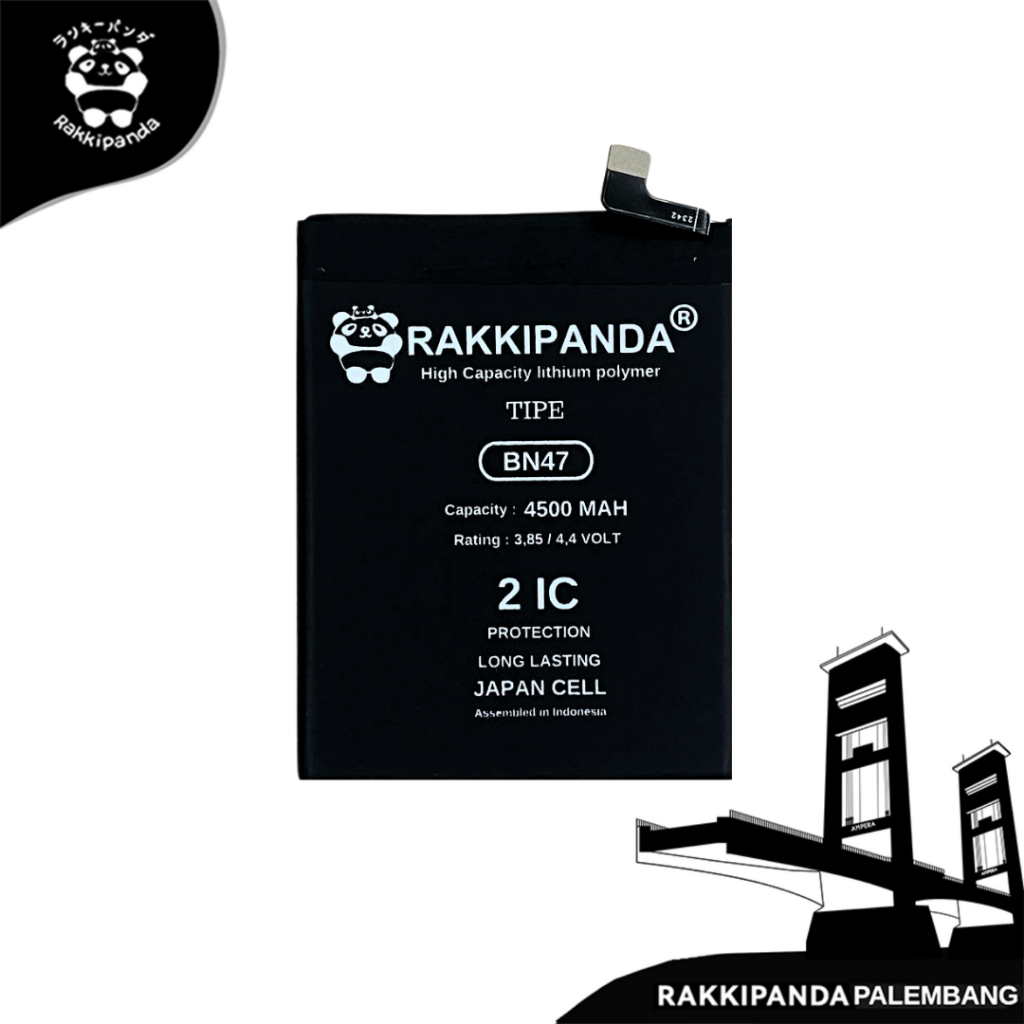 RakkiPanda BN47 Redmi 6 Pro / Mi A2 Lite Baterai HP