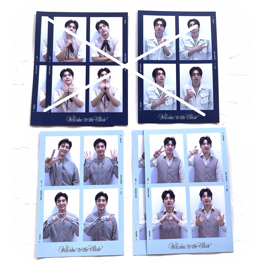 

Postcard Young K Dowoon WTTS Concert Day6