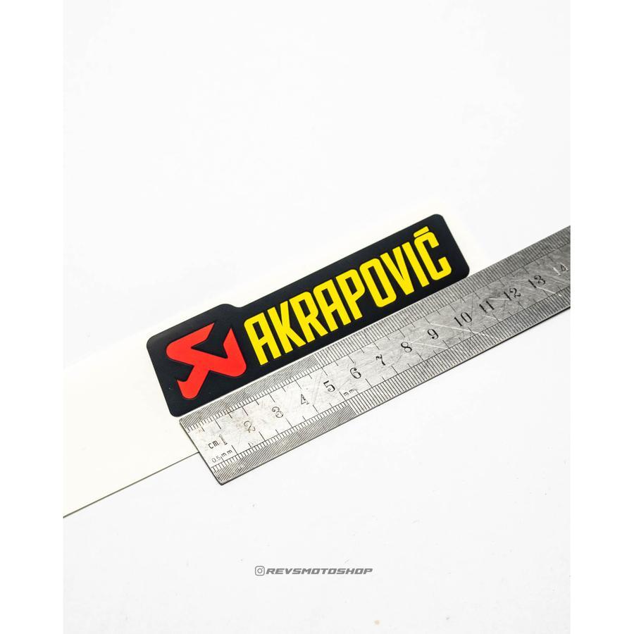 STICKER AKRAPOVIC ORIGINAL
