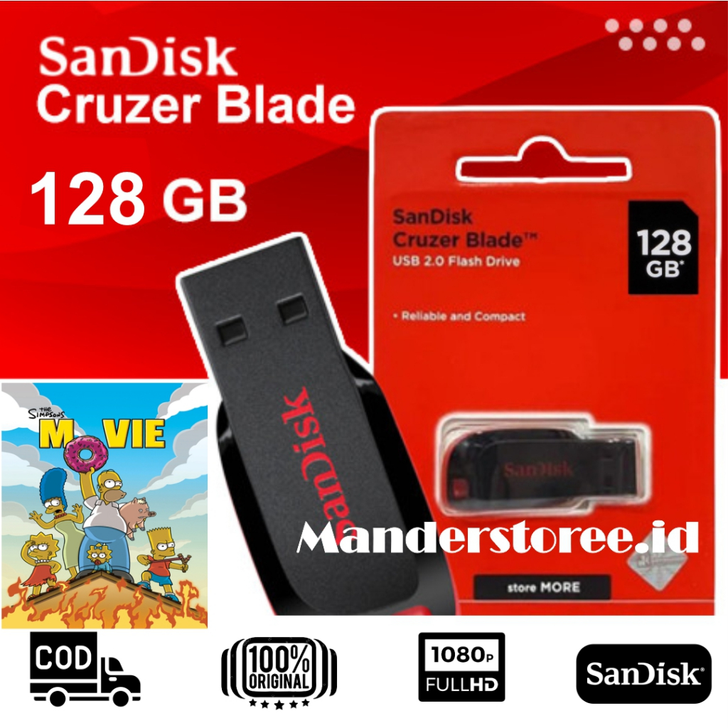 [MDR]-Film 128 GB The-Simpsons-Serial Lengkap dengan Movie - TV/Laptop