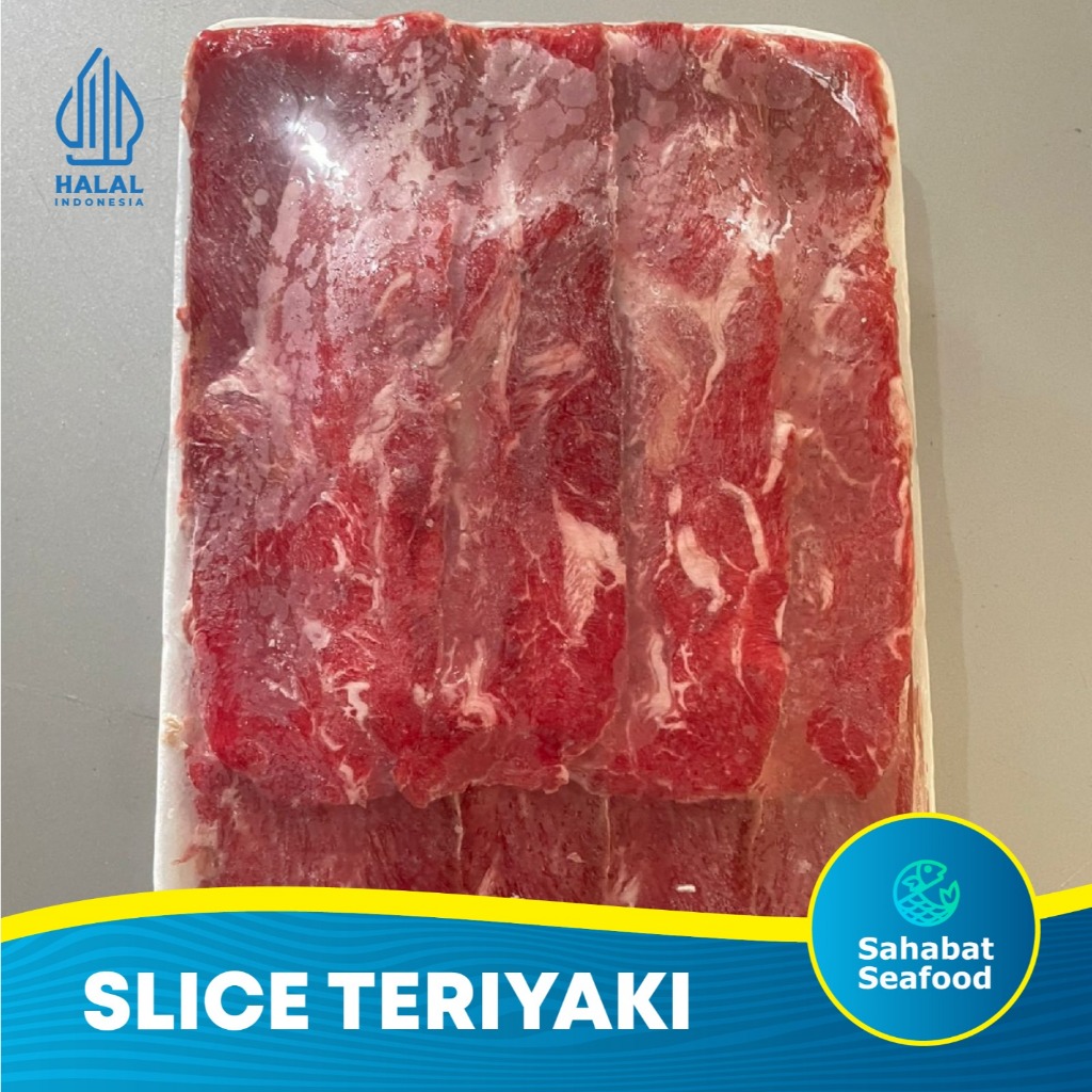 

Daging Sapi Slice Beef Mix Fat Halal | Potongan Iris Tipis / Slice Beef Yakiniku Shabu shabu Beef Slice Mix Fat Necktrim / Mix Slice Necktrim / Shortplate Mix Fat / Daging Slice / Sukiyaki / BBQ / Daging Surabaya / Slice Wagyu