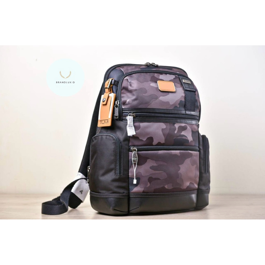 Tumi Parrish Backpack Dark Grey & Black Camo