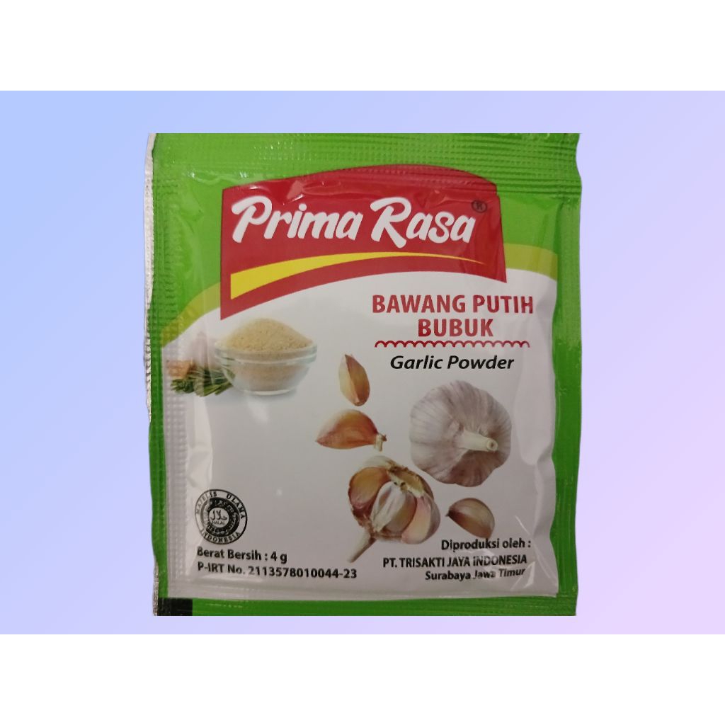 

Prima rasa Bawang Putih Bubuk 4gr