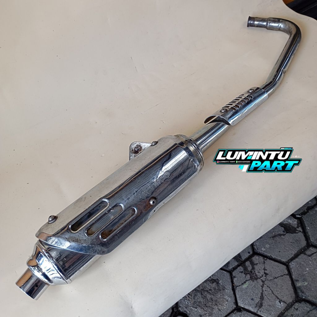 Knalpot muffler kymco spike knalpot kymco spike original copotan
