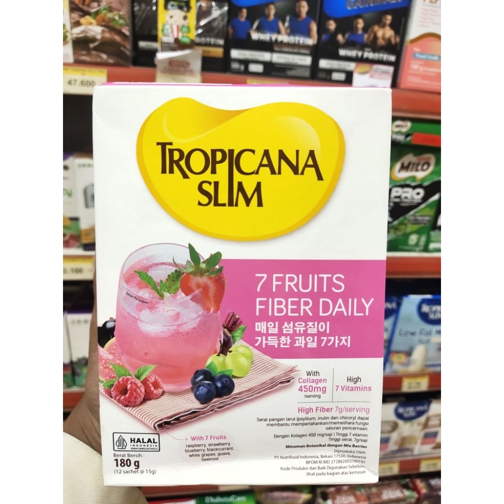 

Tropicana Slim 7 fruits fiber daily