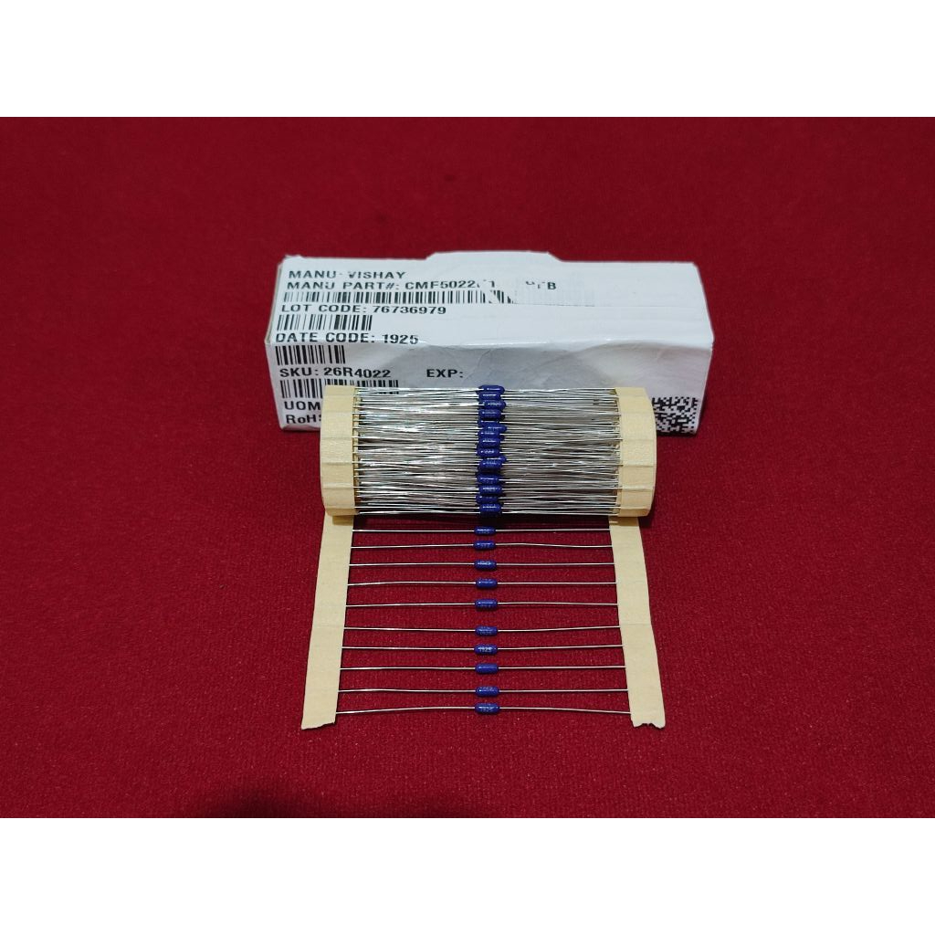 Vishay Dale CMF50 Metal Film Resistor 22.1K 22K1 1% 0.25W
