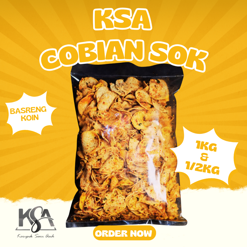 

Forcysn Basreng Koin/Pipih/Bulat Pedas Daun Jeruk & Original Daun Jeruk