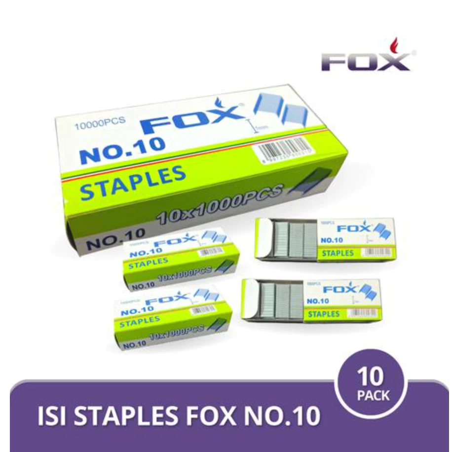 

ISI STAPLES TERMURAH 1 BOX = 1000pcs