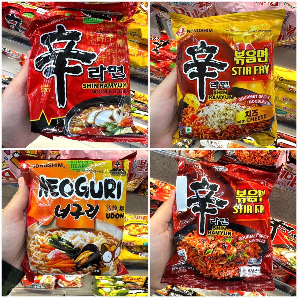

Aneka Mie Nongshim Shin Ramyun Noodle Soup Korea HALAL