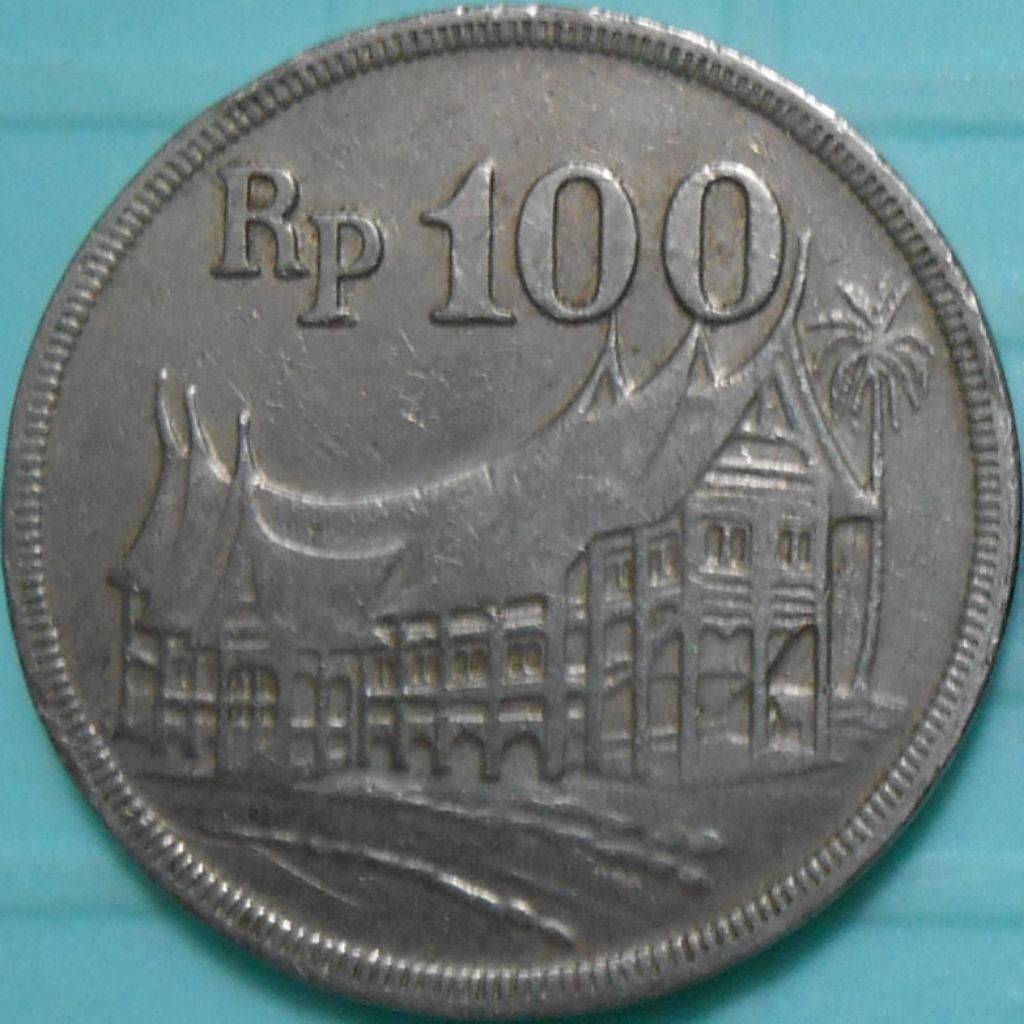 Uang Koin Rp100 Tahun 1973