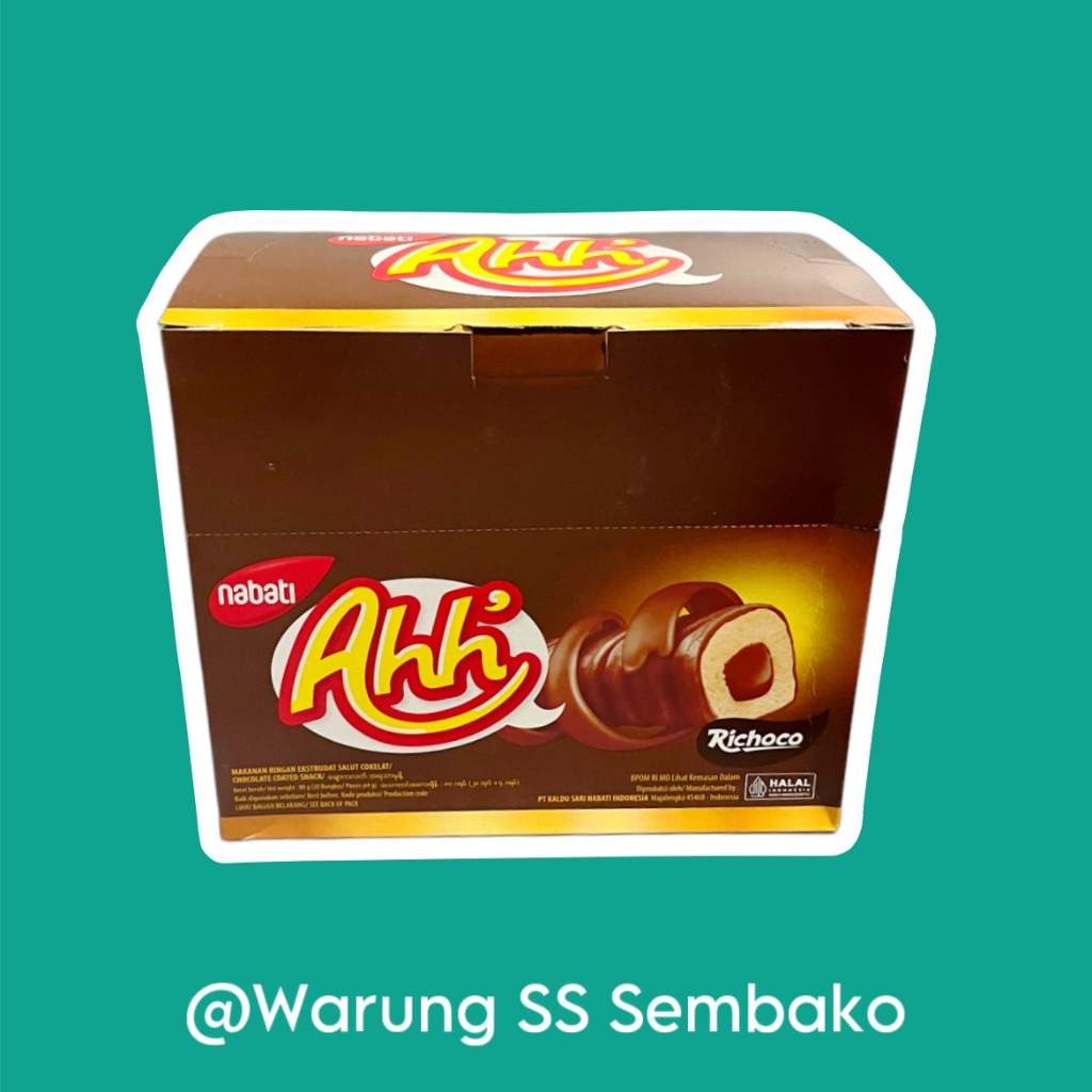 

Nabati Ahh Richoco Coklat 1 pack isi 20 pcs