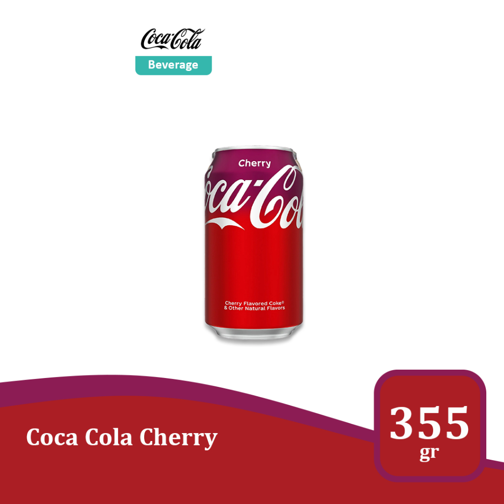 

Coca Cola Cherry 12 fl oz - Minuman Impor USA