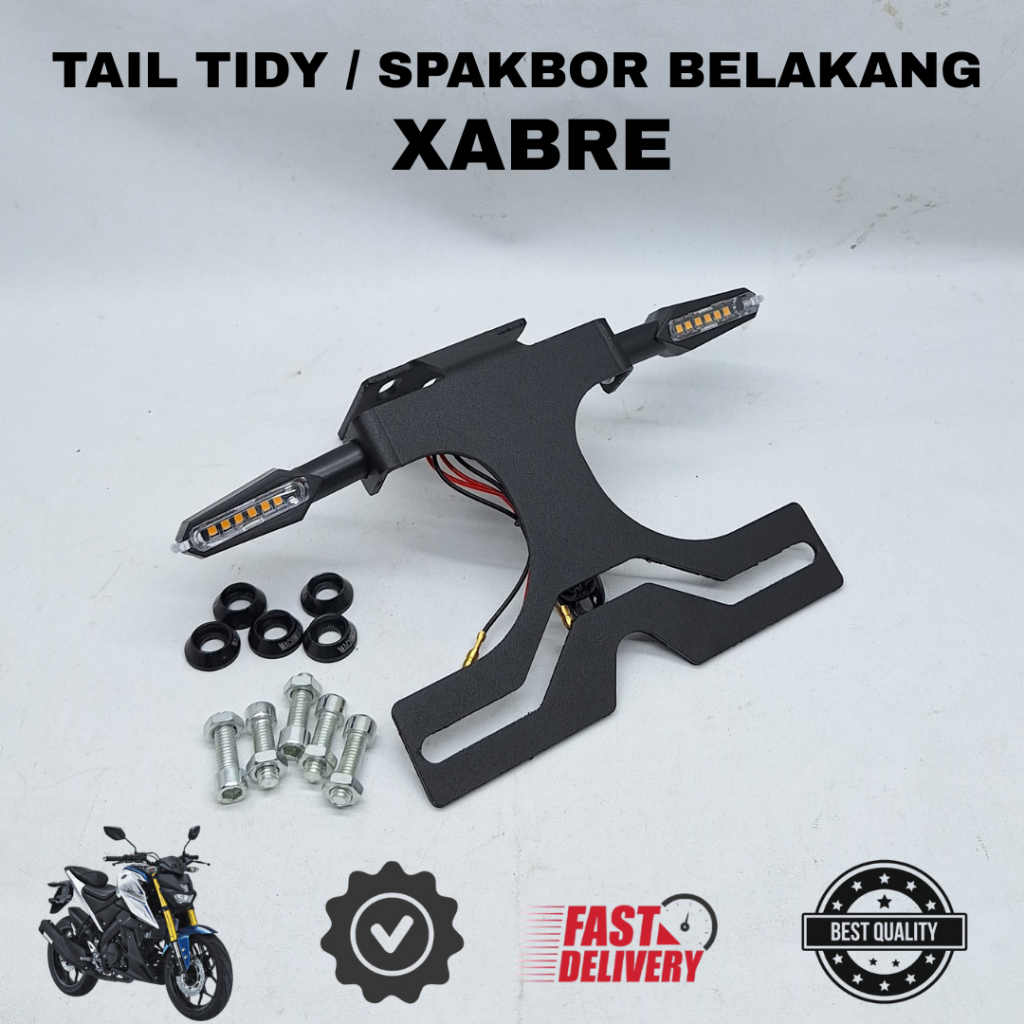 Tail Tidy Spakbor Belakang Yamaha Xabre Bracket Dudukan Plat Nomor Xabre