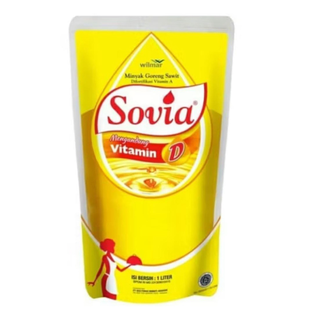 

Minyak Goreng Refil Sovia kemasan 1 Liter