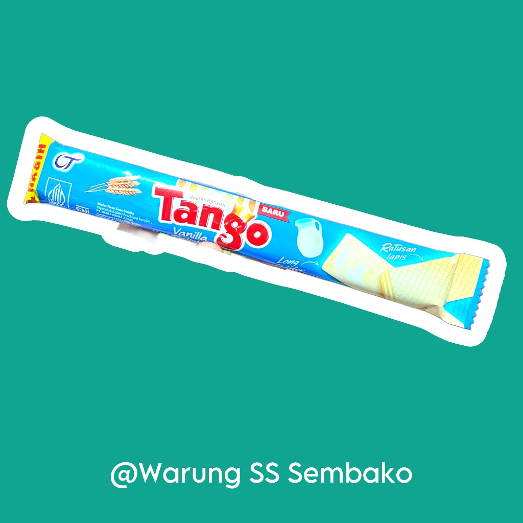

Tango Wafer Renyah Vanila ukuran kecil 1 pcs
