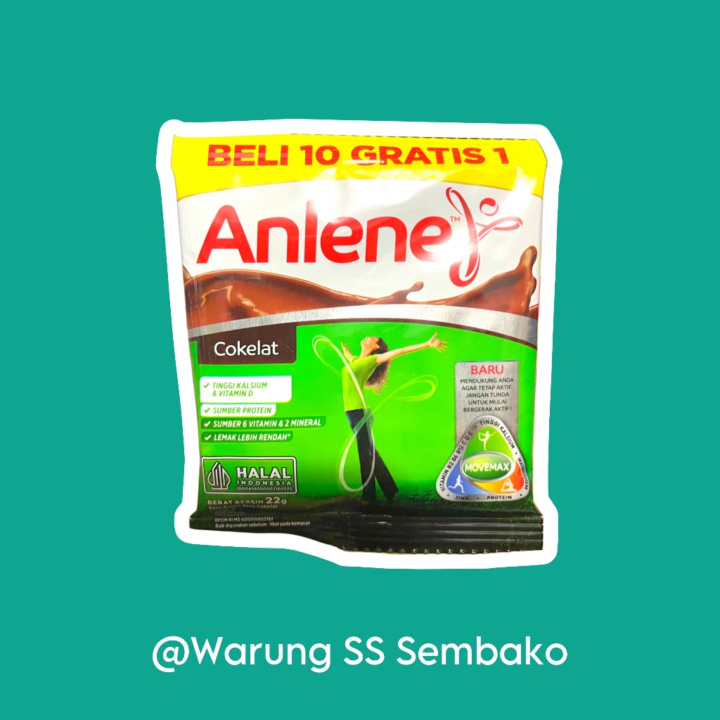 

Anlene Susu Rasa Coklat 1 sachet