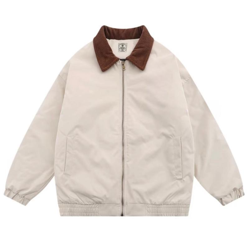 Jeystyle Tracktop jacket vintage cotton collar corduroy