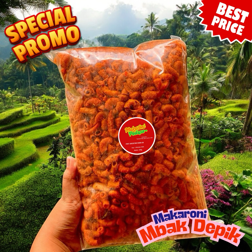 

Makaroni Pedas Nagih 250gr – Sekali Coba, Ketagihan!