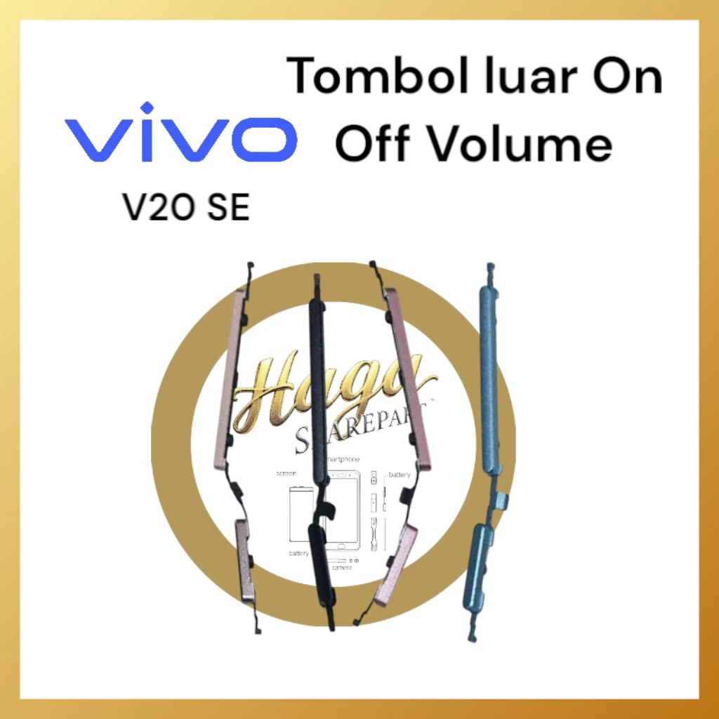 HG Vivo V20SE Tombol Luar On Off Volume