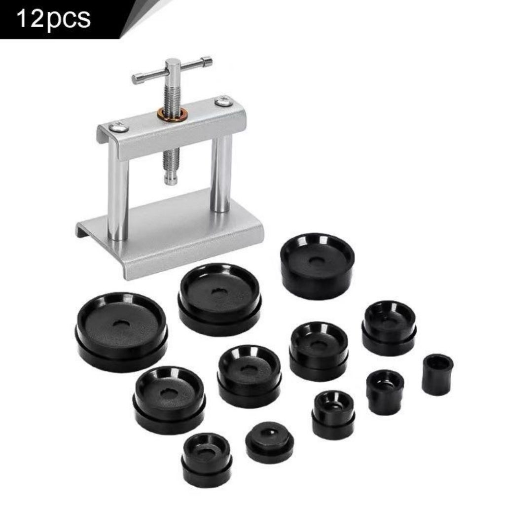 Alat Servis Jam Tangan Alat Press Tutup Belakang Jam Tangan Bahan Besi