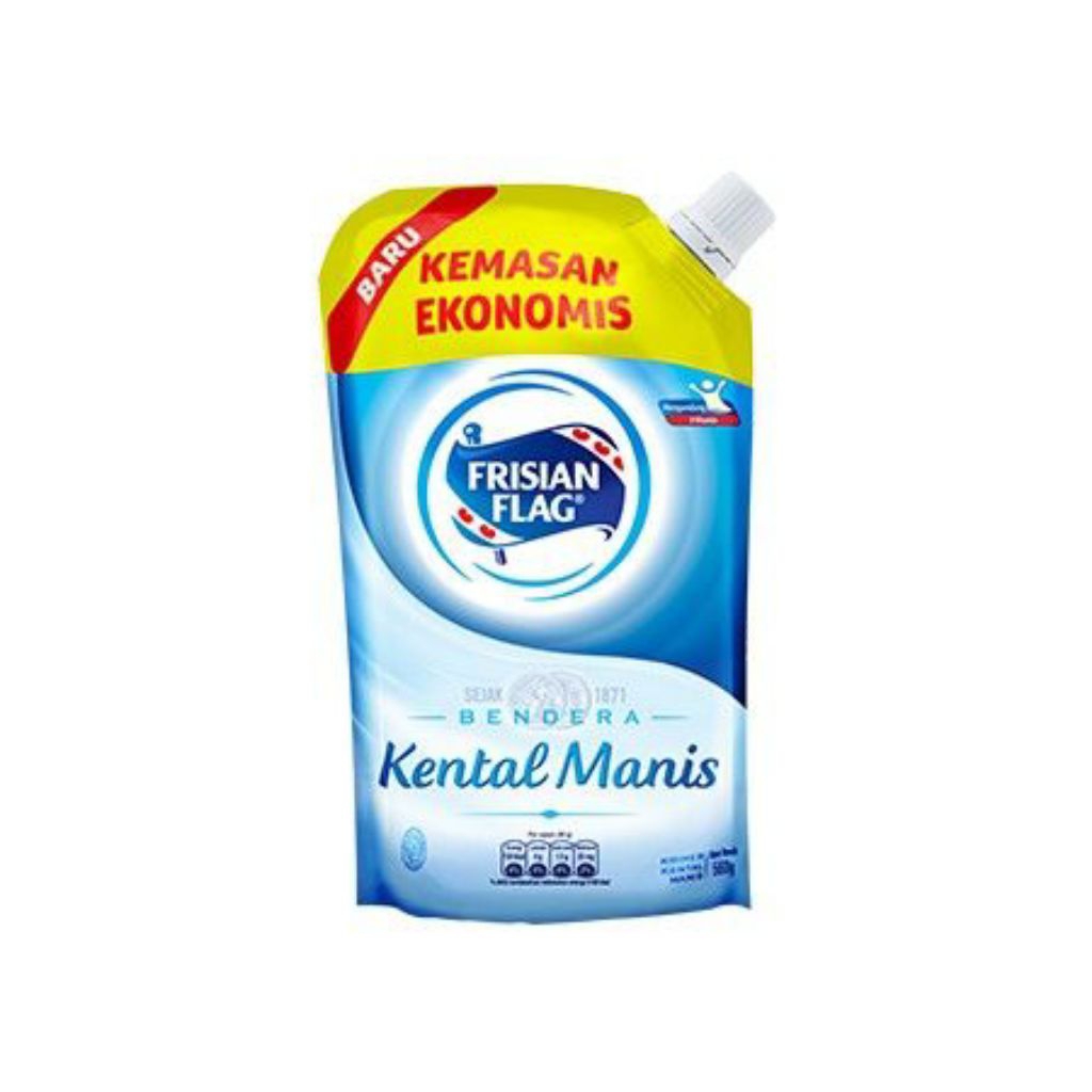 

Frisian flag/susu kental manis/susu seduh 545 g /pouch