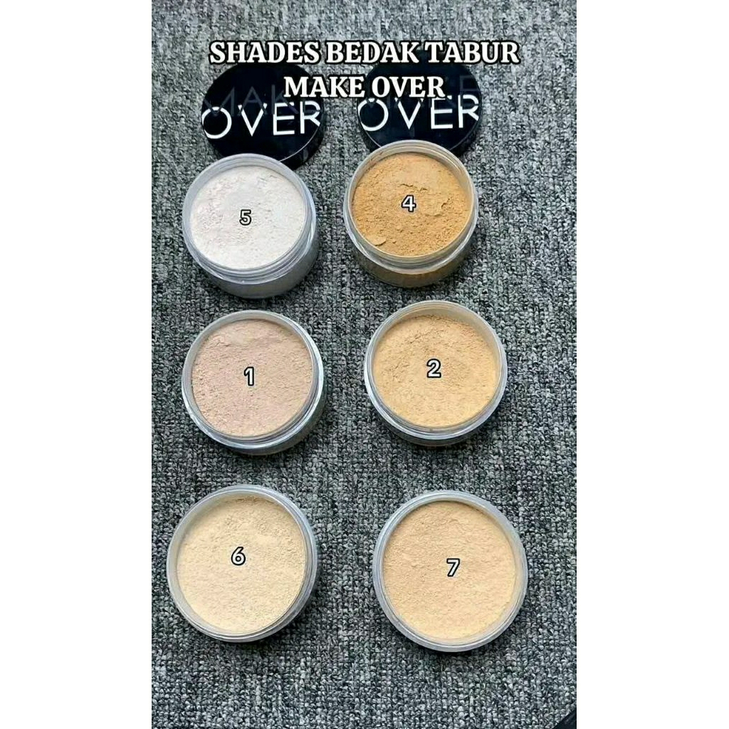 Bedak Tabur make over