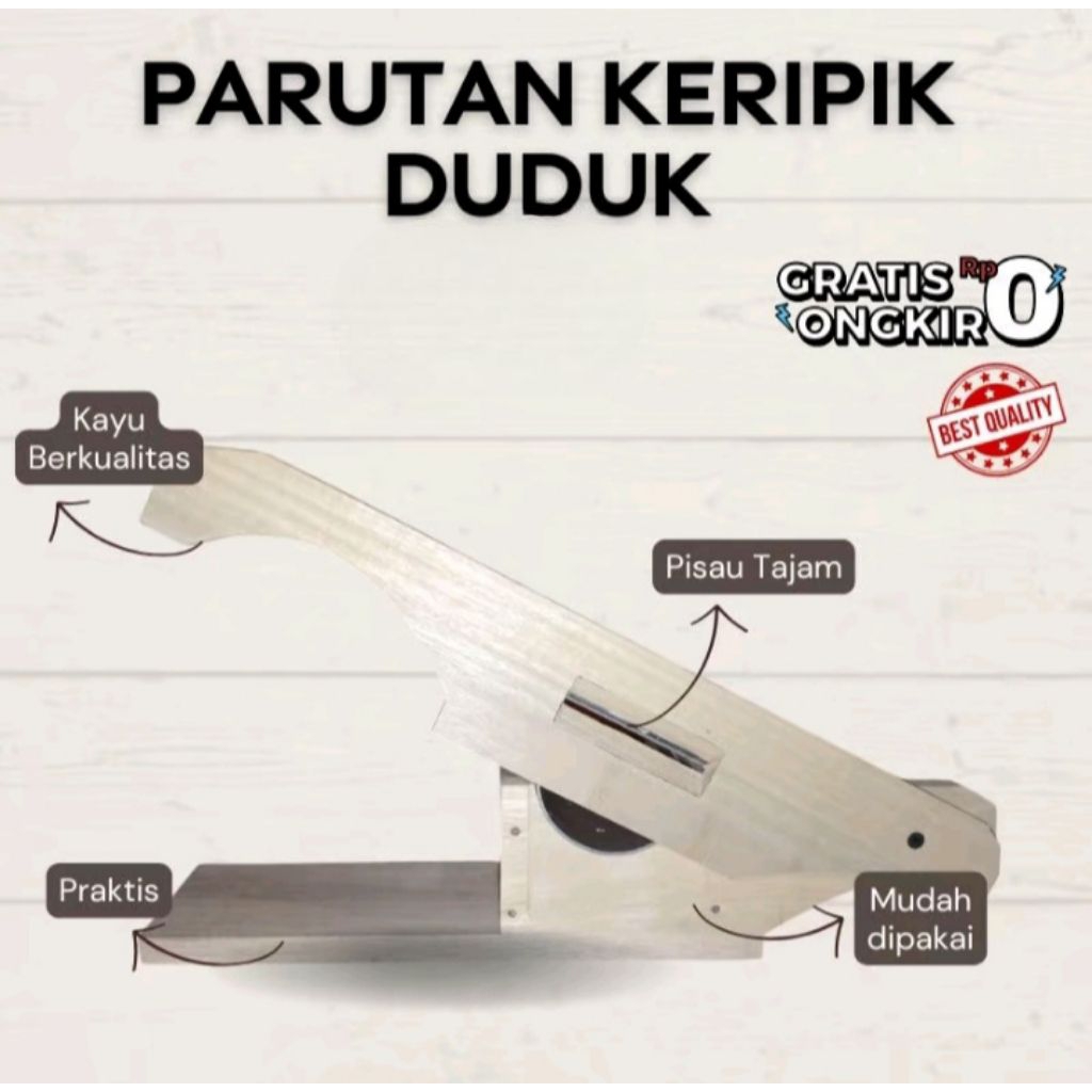 ALAT PEMOTONG Keripik Singkong  Pemotong Keripik Ubi Talas DLL Alat Pengiris Multifungsi